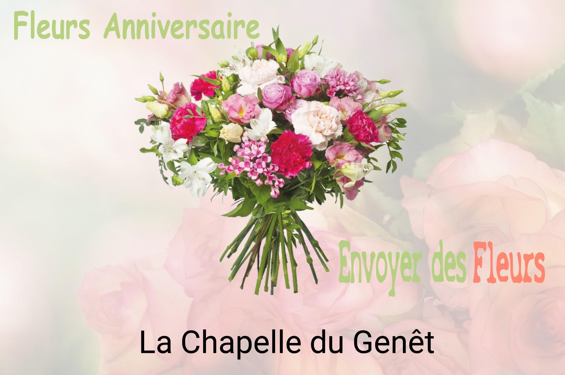 Bouquet de fleurs d’anniversaire livré à La Chapelle-du-Genêt